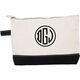 Choice of Monogram Style Canvas Make-Up Bag Image 3 of 14